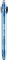 Roller cu uscare rapida Velar Writech, 0.7mm, cerneala albastra transparent albastru